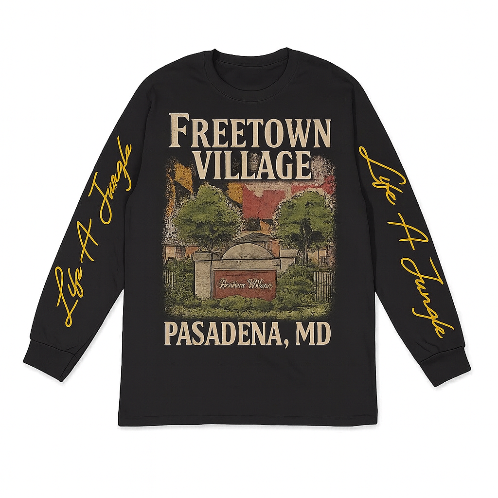 LONG SLEEVE REP YOUR CITY LIFE AJUNGLE T