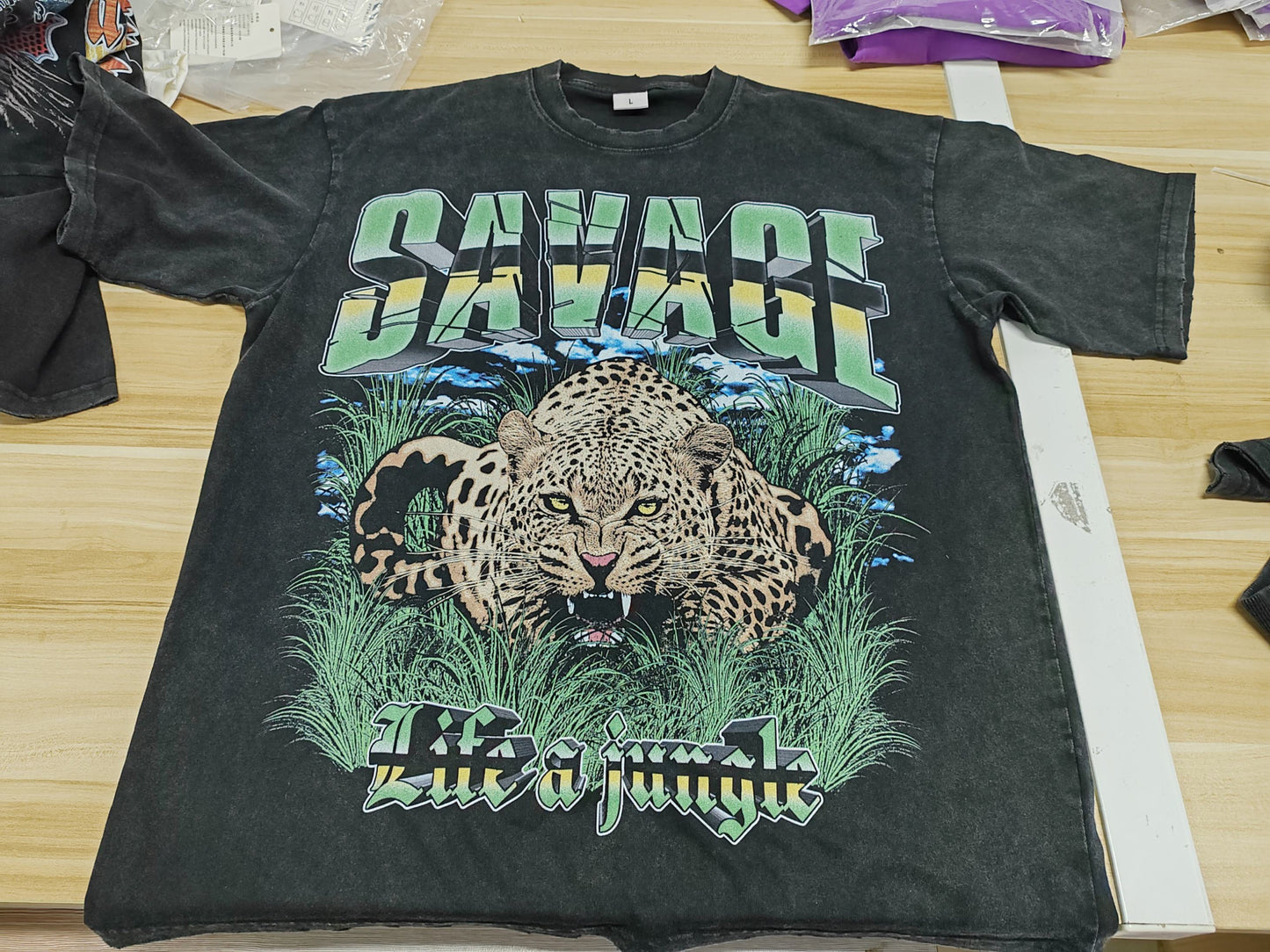Life A Jungle – Chimp Graphic Tee any color