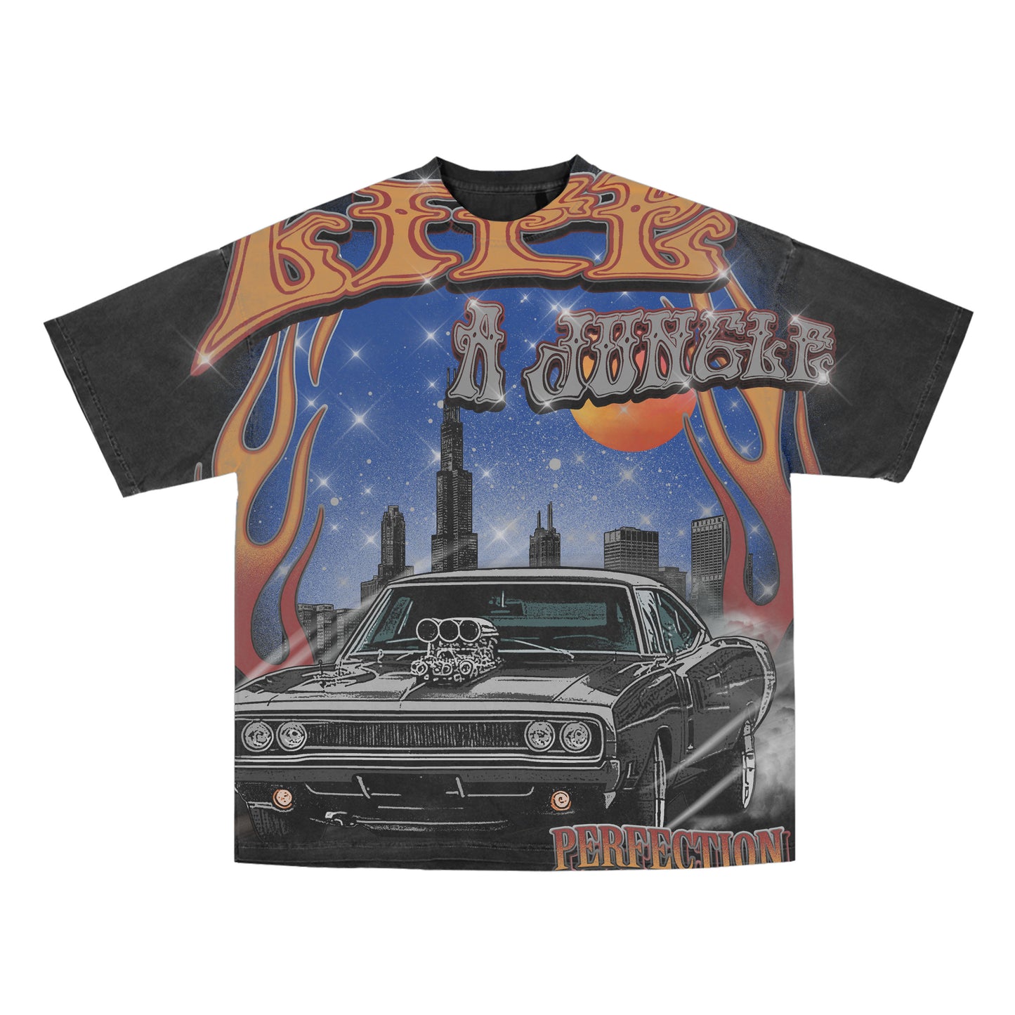 Life A Jungle – Chimp Graphic Tee any color